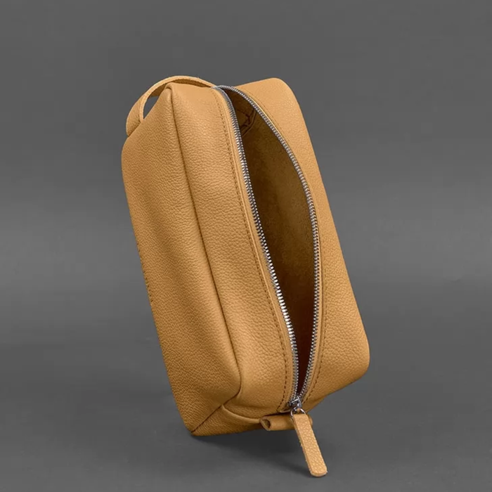 Minimalistischer Clutch Organizer aus Leder, Reisetasche