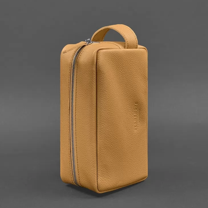 Minimalistischer Clutch Organizer aus Leder, Reisetasche