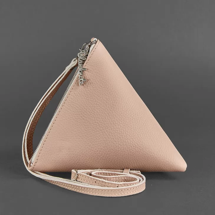 Pochette de voyage minimaliste en cuir