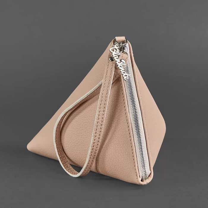 Pochette de voyage minimaliste en cuir