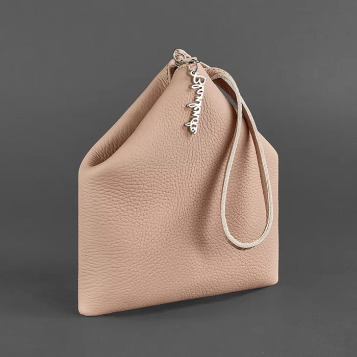Pochette de voyage minimaliste en cuir