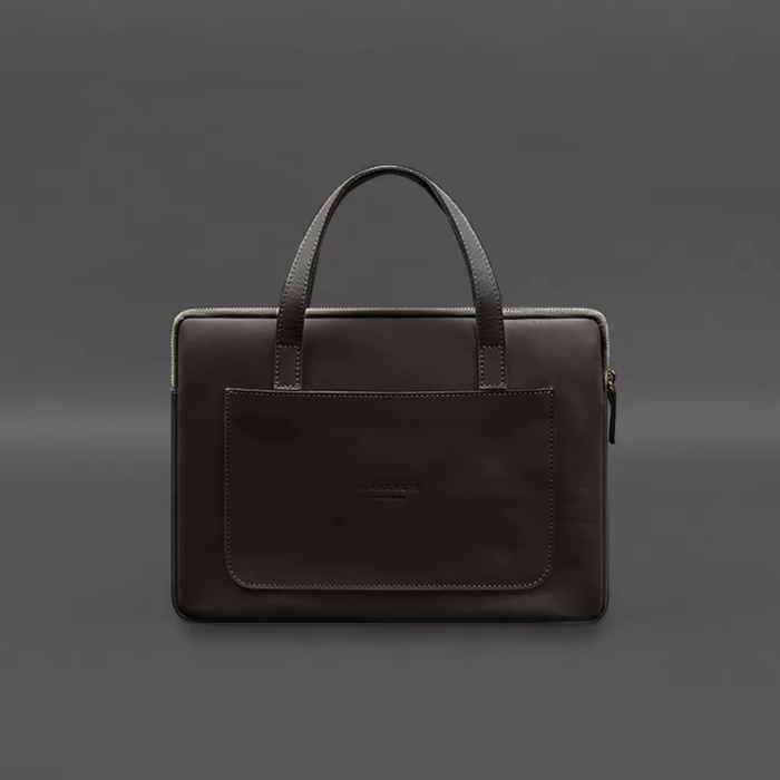 Sac en cuir unique pour homme, pour ordinateur portable et documents