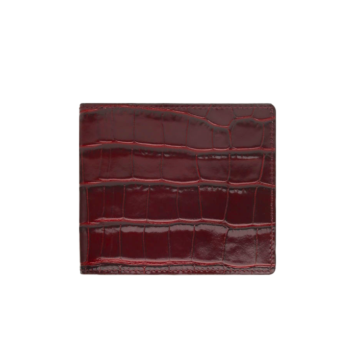 Exotic leather card holder for luxury lifestyle aesthetic