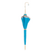 bright blue animalier jewel handle umbrella