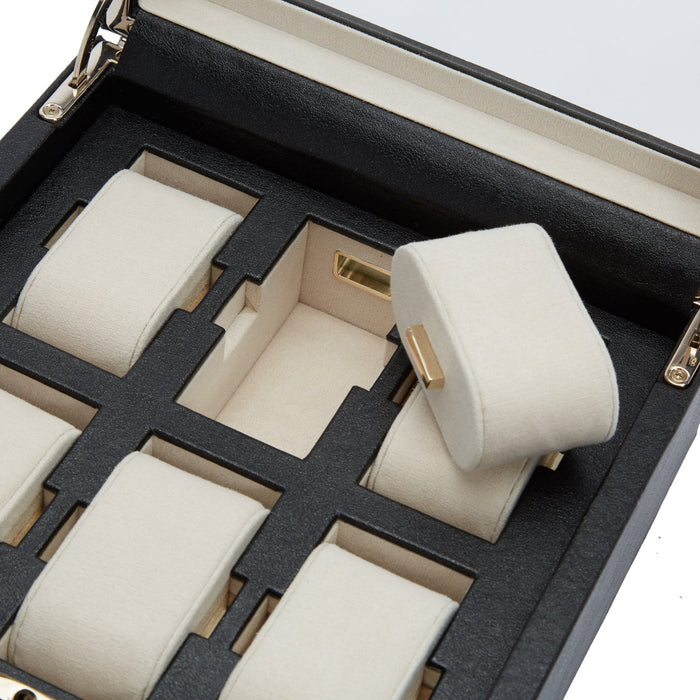 Palermo 6 PC Watch Box - Anthracite