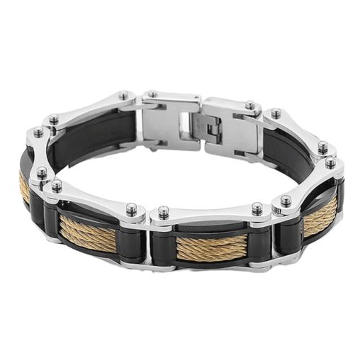 Dernarz' Heavy Stainless Steel Bracelet – 15mm, 21.5cm