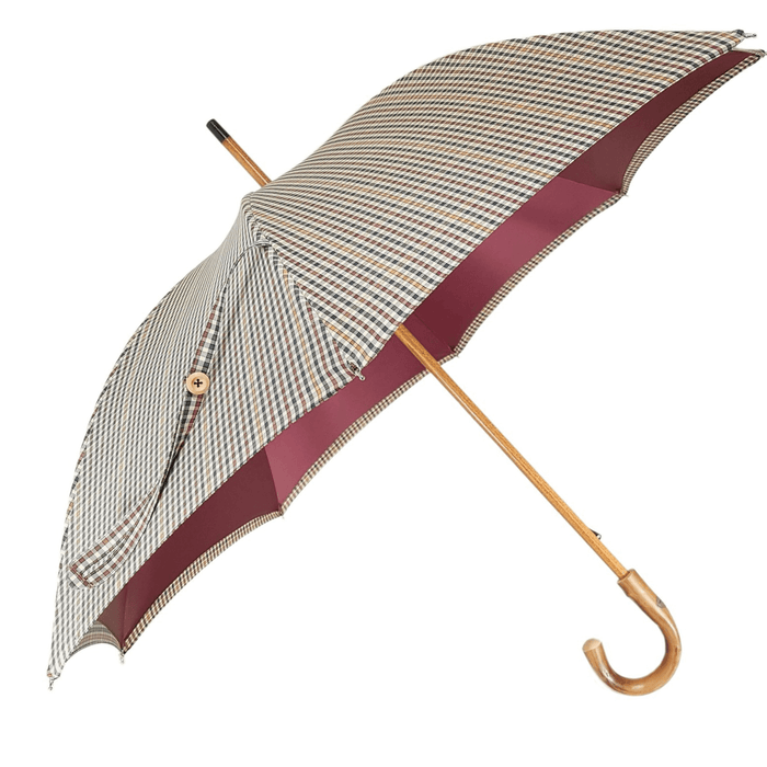 Double Cloth Men's Umbrella Crafted from Premium Cotton Fabric