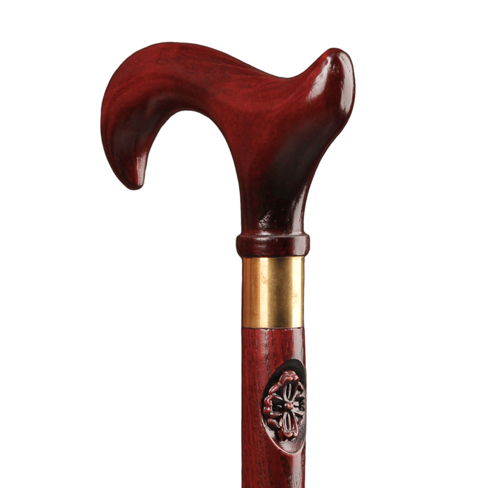 Stylish Women's Wooden Walking Stick and Derby Cane