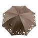 Handcrafted brown luxury umbrella
