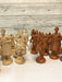 Set of Wooden Chess Pieces, Collectible Chess Pieces