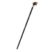 Luxury Gold Plated Dog - Hand Enamelled Walking Cane