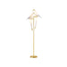 Stylish Origami Bird-Inspired Table or Floor Lamp with a Unique and Artistic Design