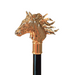 24K Horse Jewelry Walking Stick Cane Luxury Style