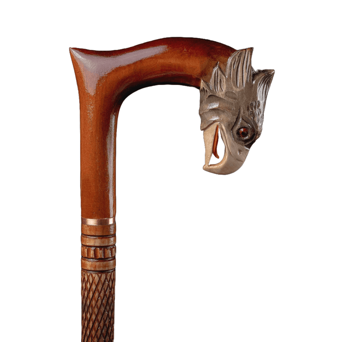 Stylish Eagle Walking Cane Hand Carved - Handmade - Artynov | Unique Handmade Accessories