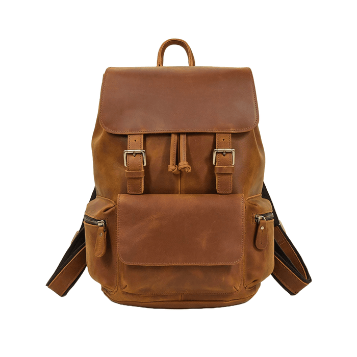 Exclusive Designer Brown Anti Theft Backpack