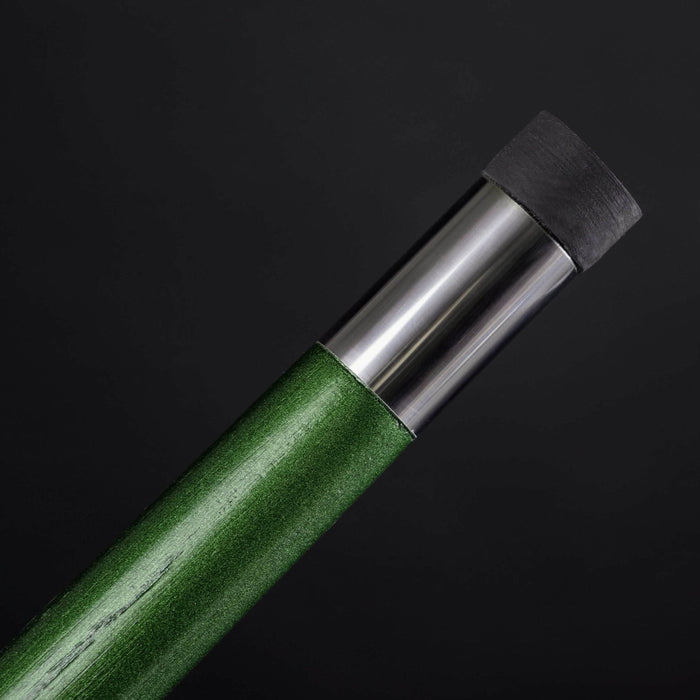 Artisan Walking Cane for Men - Green, Designer Stick