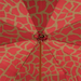 reversible red giraffe print brown double cloth umbrella
