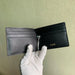 Chic Men's Luxury Wallet in Italian Crocodile Pattern Leather