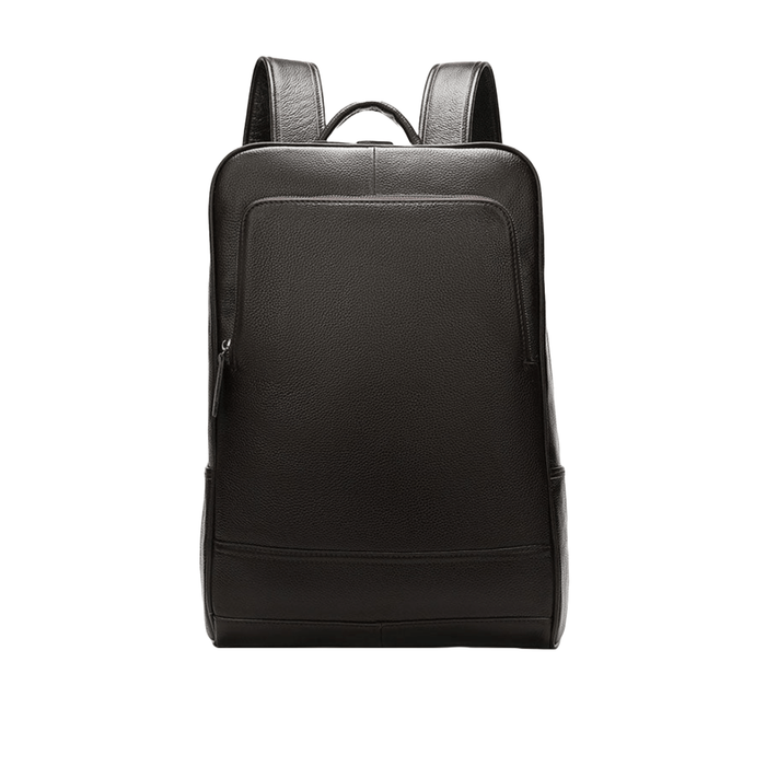Classic Design Leather Business Backpack for Men
