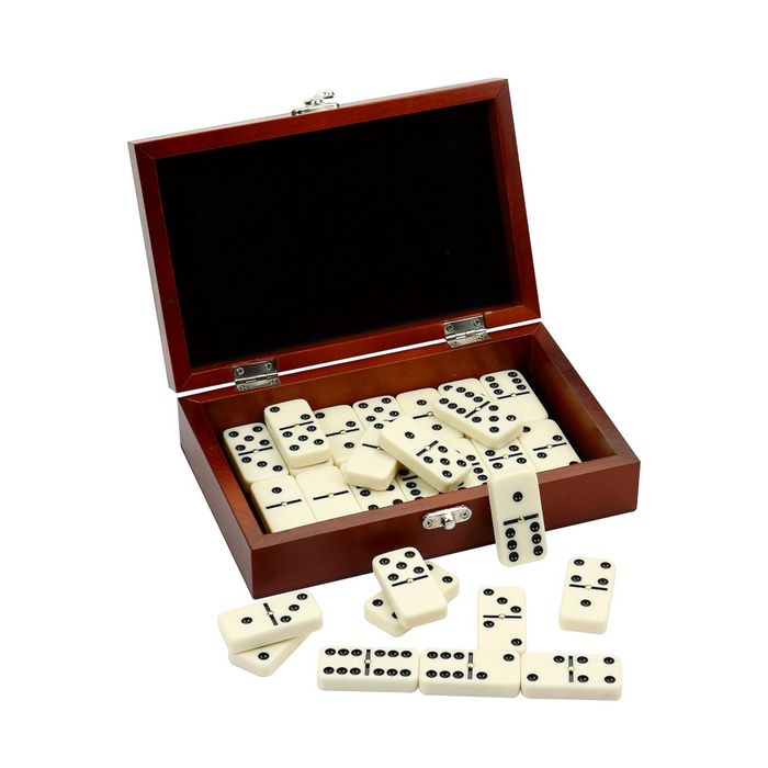 Traditional dominoes set