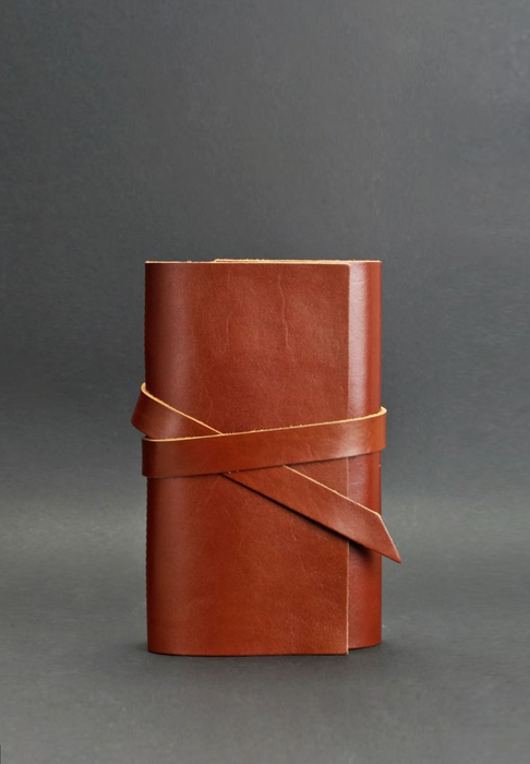 Timeless leather-bound notebook