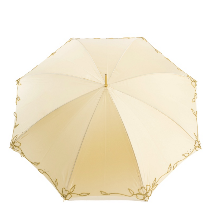 Ivory double cloth umbrella