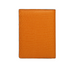 Luxury men's wallet in orange and blue