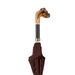 where to buy burgundy hand carved handle bulldog umbrella