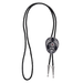 Men's Agate Bolo Tie Wedding Black Bolo Tie Stone Bolo