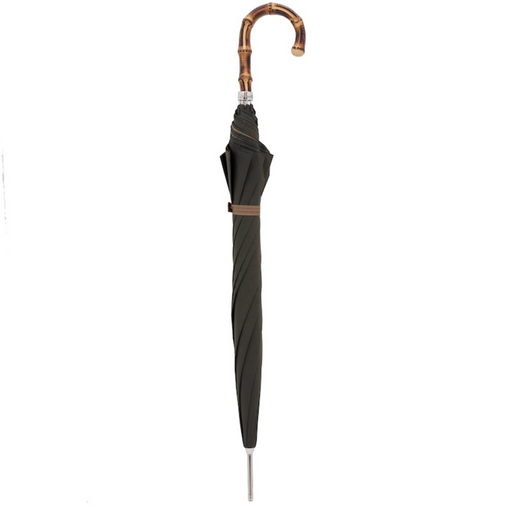 elegant bicolor gent umbrella with whangee handle