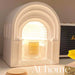 Elegant Aroma Candle Warmer with a Minimalist Table Lamp Design