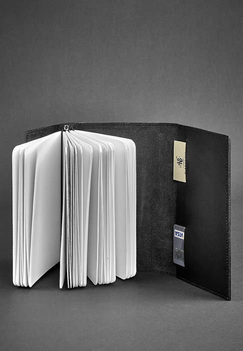 Luxury leather-bound journal