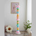 Colorful and Artistic Rainbow Candy Unique Glass Floor/Table Lamp