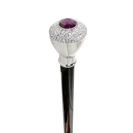 Luxury Walking Stick - Swarovski Crystal Knob