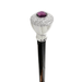 Luxury Walking Stick - Swarovski Crystal Knob