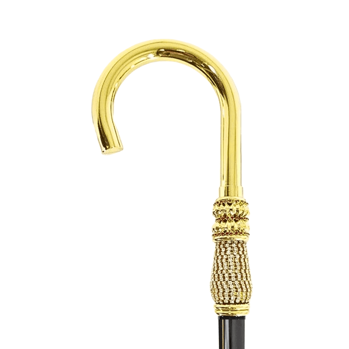 Luxury 24K Gold-plated Luxury Walking Stick