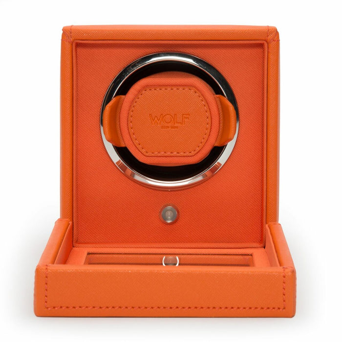 Wolf Cub Precision Watch Winder with Protective Cover
