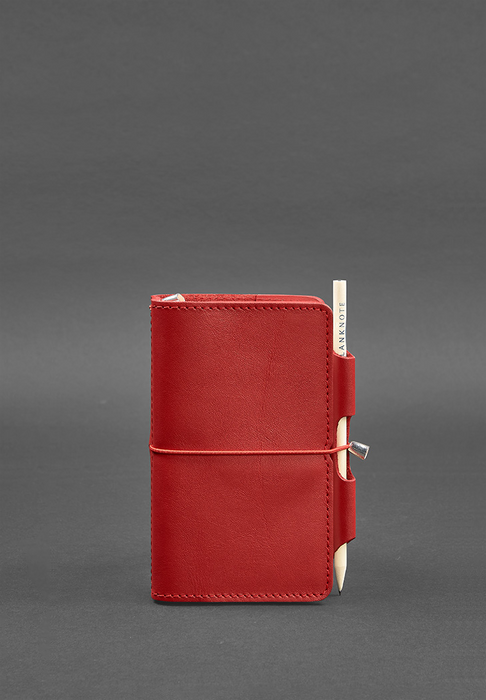 Designer leather writing journal