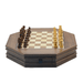 Chess set with storage chest