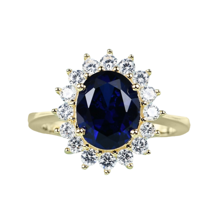Princess Diana Sapphire Ring Princess Diana Replica Ring
