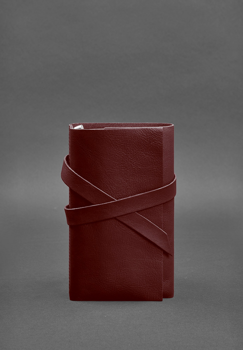 Handcrafted leather-bound journal