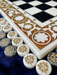 White Stone Chess Set with Limited Availability