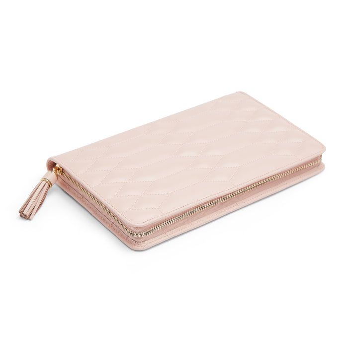 Caroline Large Jewelry Portfolio Rose Quartz