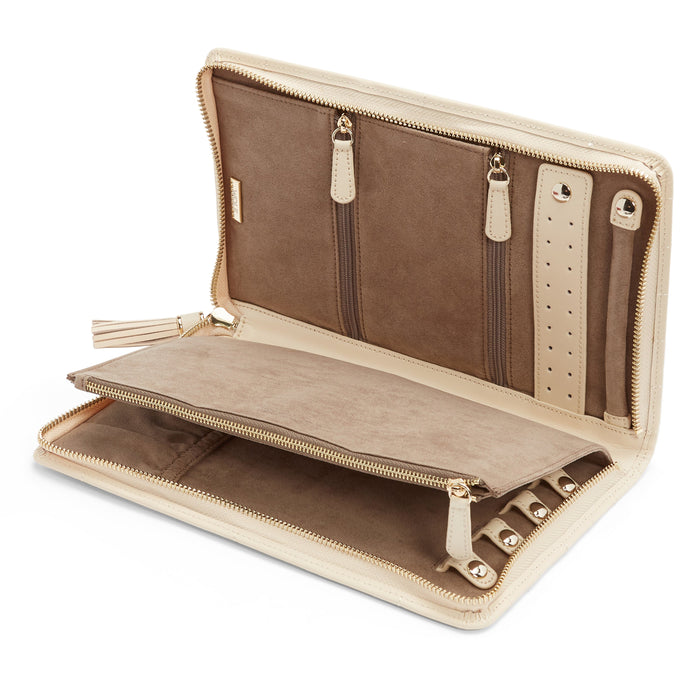 Caroline Large Jewelry Portfolio Ivory