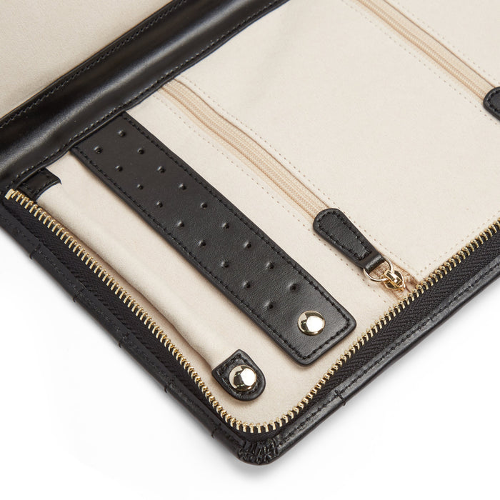 Caroline Large Jewelry Portfolio Black