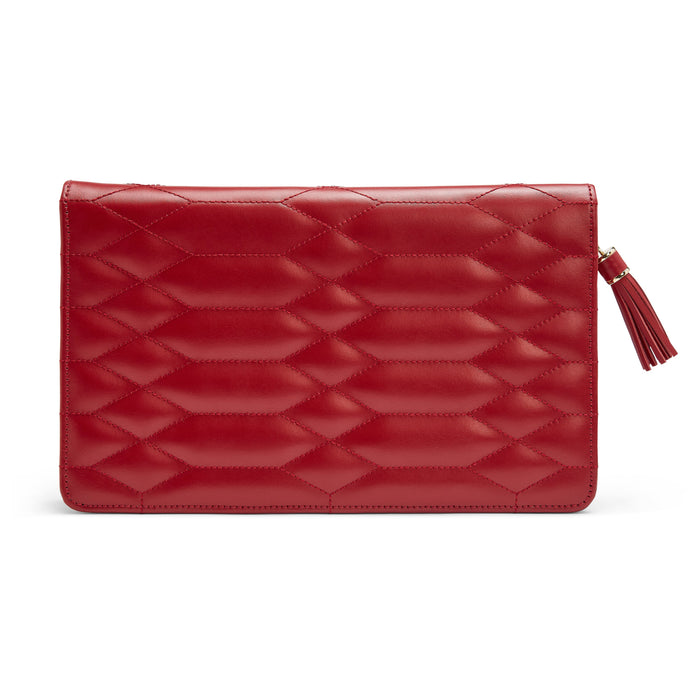Caroline Large Jewelry Portfolio Red
