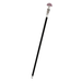 Luxurious Collectible Walking Stick with Fuchsia Crystals