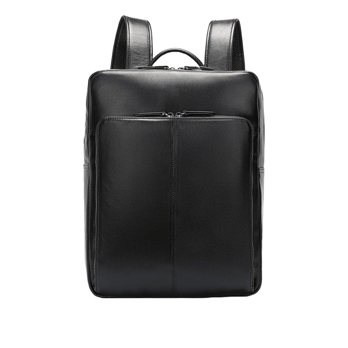 Stylish Men's Laptop Leather Backpack