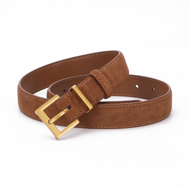 Genuine leather fashion belt