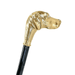 Luxury Handmade Dog 24K Gold-plated Walking Cane